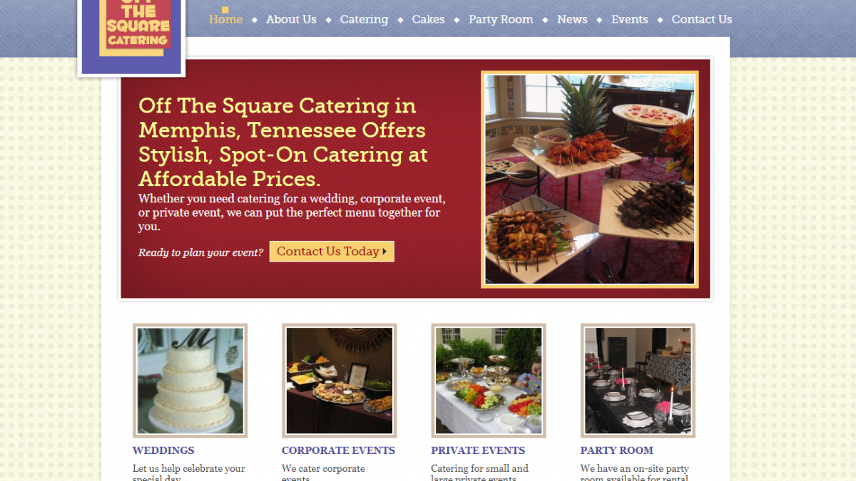 off the square catering
